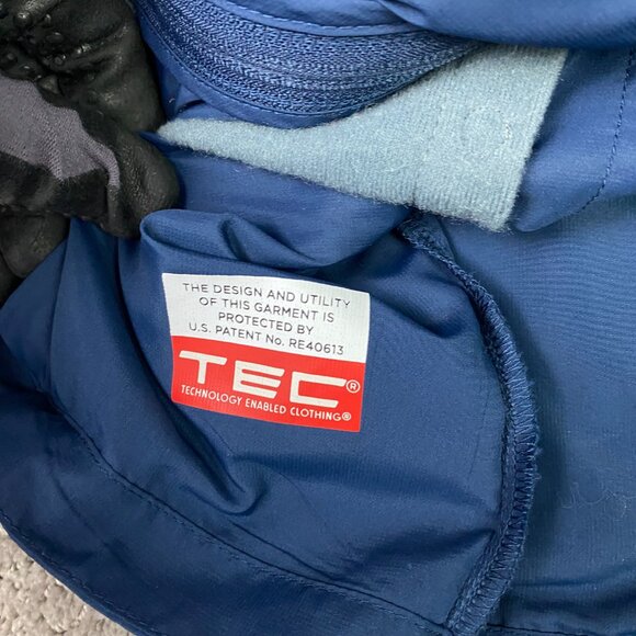 SCOTTeVEST Pack Windbreaker Jacket Men's XL Blue Travel TEC 13 Pockets Hooded - Picture 10 of 14